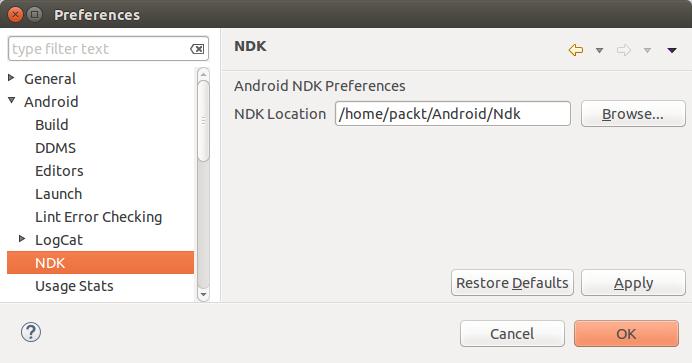 react native run android emulator mac ndk is missing a platforms directory